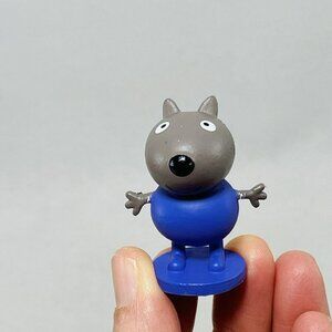 Abd Toy Peppa Pig Figure Danny Dog Stand Shelf Base Display Grandad Cake Topper